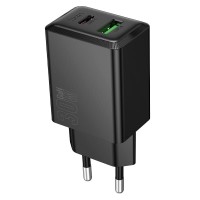 HOCO N71 NEUVO ΦΟΡΤΙΣΤΗΣ, 30W, QC3.0, ΜΑΥΡΟ