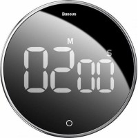 BASEUS HEYO ΧΡΟΝΟΜΕΤΡΟ ΑΝΤΙΣΤΡΟΦΗΣ ΜΕΤΡΗΣΗΣ ΚΟΥΖΙΝΑΣ, ΜΑΥΡΟ