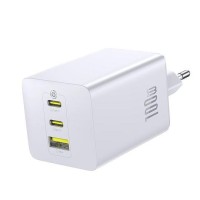BASEUS ENERFILL FE11, ΦΟΡΤΙΣΤΗΣ ΓΡΗΓΟΡΗΣ ΦΟΡΤΙΣΗΣ, 3 ΘΥΡΕΣ, 100W, ΛΕΥΚΟΣ