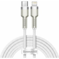 BASEUS CAFULE ΚΑΛΩΔΙΟ ΦΟΡΤΙΣΗΣ, TYPE-C ΣΕ LIGHTNING, 20W, 1M, ΛΕΥΚΟ