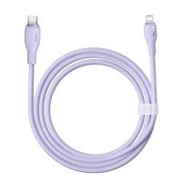 BASEUS PUDDING, ΚΑΛΩΔΙΟ ΦΟΡΤΙΣΗΣ, TYPE-C ΣΕ LIGHTNING, 2m, 20W, ΜΩΒ