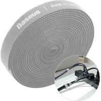 BASEUS COLOURFUL ΔΕΜΑΤΙΚΟ ΚΑΛΩΔΙΩΝ VELCRO, 3m, ΓΚΡΙ