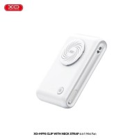 XO MF95, ΑΝΕΜΙΣΤΗΡΑΣ 6 ΣΕ 1, ΜΕ ΚΛΙΠ ΓΙΑ ΤΟ ΠΕΤΟ, 2000 mAh, ΛΕΥΚΟ