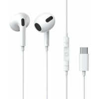 BASEUS ENCOK C17, ΕΝΣΥΡΜΑΤΑ ΑΚΟΥΣΤΙΚΑ, TYPE-C, IN EAR, ΛΕΥΚΑ