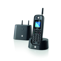 Motorola O201 Black GR (Ελληνικό Μενού) Αδιάβροχο ασύρματο τηλέφωνο με εμβέλεια έως και 1 km