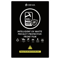 UV MATTE Privacy DEVIA Intelligent  Protective Front Film (0.25mm) 10pcs