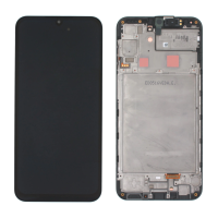 Samsung A245F Galaxy A24 4G - LCD display + Touch Unit + Front Cover Black (OEM)