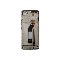 Xiaomi Redmi 13C 4G / Poco C65 - LCD Display + Touch Unit + Front Cover Black Original (Service Pack)