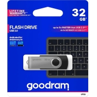 GOODRAM Pendrive UTS3 – 32GB USB 3.2 Μαύρο