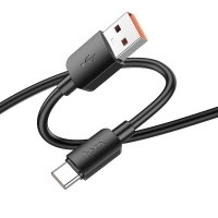 HOCO X96 cable USB A to Type C PD 6A 100W 1 m black