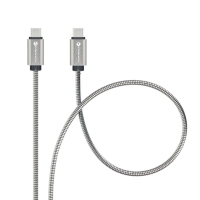 FORCELL C237 F-ENERGY Metal cable Type C to Type C PD QC4.0 3A 60W 1m silver