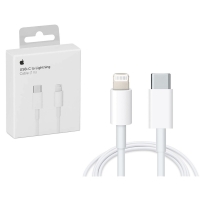 Apple USB-C to Lightning Cable Λευκό 1m (MUQ93ZM/A)