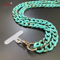 Tirquaz ακρυλική Αλυσίδα λαιμού crossbody για  κινητό τηλέφωνο 120cm