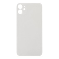Apple iPhone 11 - Battery Door with Adhesive Large Hole Version White With Logo OEM