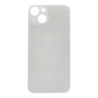 Apple iPhone 13 - Battery Door with Adhesive Large Hole White With Logo OEM