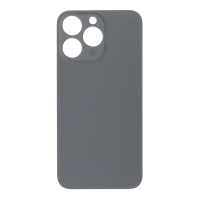 Apple iPhone 13 Pro - Battery Door with Adhesive Large Hole Black With Logo OEM