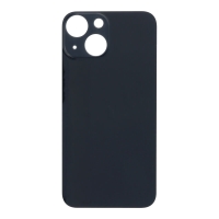 Apple iPhone 13 Mini - Battery Door with Adhesive Large Hole Black With Logo OEM
