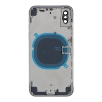 Apple iPhone X - Middle Frame Battery Door Back and Bezel + Small Parts White With Logo OEM