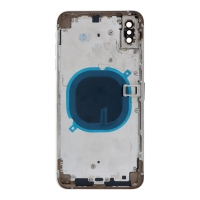 Apple iPhone XS Max - Middle Frame Battery Door Back and Bezel + Small Parts White With Logo OEM