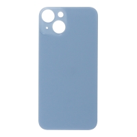Apple iPhone 14 - Battery Door with Adhesive Large Hole Blue With Logo OEM