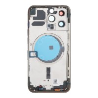 Apple iPhone 13 Pro - Middle Frame Housing Battery Door Back and Bezel + Small Parts Green With Logo OEM