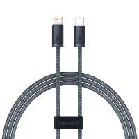 BASEUS Cable Type-C - Lightning, 1m, 20W, Dynamic, CALD000016 slate grey