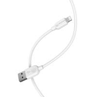 Borofone Cable BX14 LinkJet - USB-A to Lightning - 2,4A 1 metre white