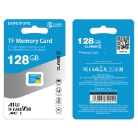 Borofone Memory card MicroSD 128GB SDXC U3 Class10 100MB/s
