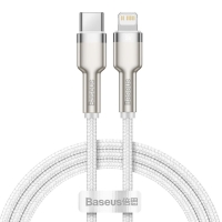 BASEUS Cable Type-C - Lightning, 1m, 20W, Cafule (white) - CATLJK-A02