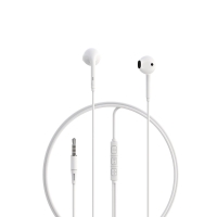 Devia wired earphones Kintone A3 jack 3,5mm white