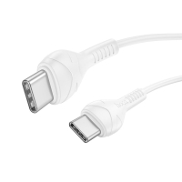 HOCO X37 cable Type C to Type C PD 60W Cool 1m white