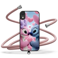 Apple iPhone 11 Pro - CrossBody Strap Θήκη με Universal Λουράκι Κινητού και σχέδιο Love