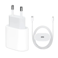 Travel Charger 20W 1*USB-C + Type-C to Lightning Cable White