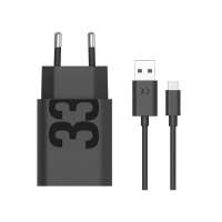 Motorola TurboPower 1*USB-A 33W charger Black