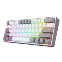Redragon K617 Fizz - Gaming πληκτρολόγιο (White/Grey)