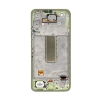 Samsung A346B Galaxy A34 5G - LCD display + Touch Unit + Front Cover Awesome Lime (Service Pack)