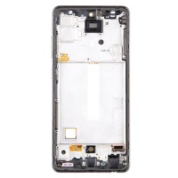 Samsung A525F Galaxy A52 / A526B Galaxy A52 5G - LCD OLED display + Touch Unit + Front Cover Black (OEM)