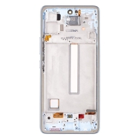 Samsung A536B Galaxy A53 5G - LCD display + Touch Unit + Front Cover Awesome Blue (Service Pack)