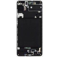 Samsung A715 Galaxy A71 - LCD display + Touch Unit Black Original (Service Pack)