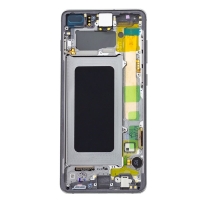 Samsung G975F Galaxy S10 Plus - LCD display + Touch Unit Black (Service Pack)