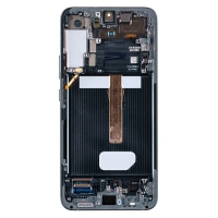 Samsung S906B Galaxy S22 Plus - LCD display + Touch Unit + Front Cover Green (Service Pack)