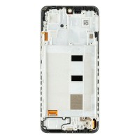 Xiaomi Redmi Note 12 4G - LCD Display + Touch Unit + Front Cover Black Original (Service Pack)