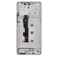 Xiaomi Redmi Note 13 5G - LCD OLED Display + Touch Unit + Front Cover Blue (Ocean Teal) OEM