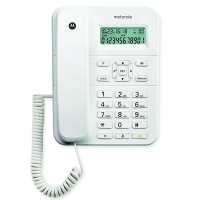 Motorola CT202 Λευκό Ενσύρματο τηλέφωνο