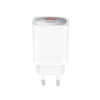 XO CE19 wall charger QC 18W 1xUSB-A white