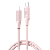 XO NB-Q265B Cable Type-C - Type-C 1M 60W PD+C74 pink