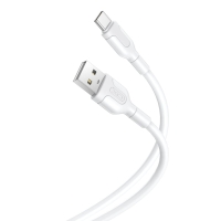 XO NB212 cable USB - USB-C 1,0 m 2,1A White