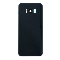 Samsung Galaxy S8 Plus - Battery Door + Battery Door Adhesive + Back Camera Lens and Bezel and Camera Lens Gray OEM