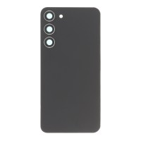 Samsung Galaxy S23+ - Battery Door + Battery Door Adhesive + Back Camera Lens and Bezel for Phantom Black OEM