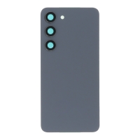 Samsung Galaxy S23 - Battery Door + Battery Door Adhesive + Back Camera Lens and Bezel Graphite OEM